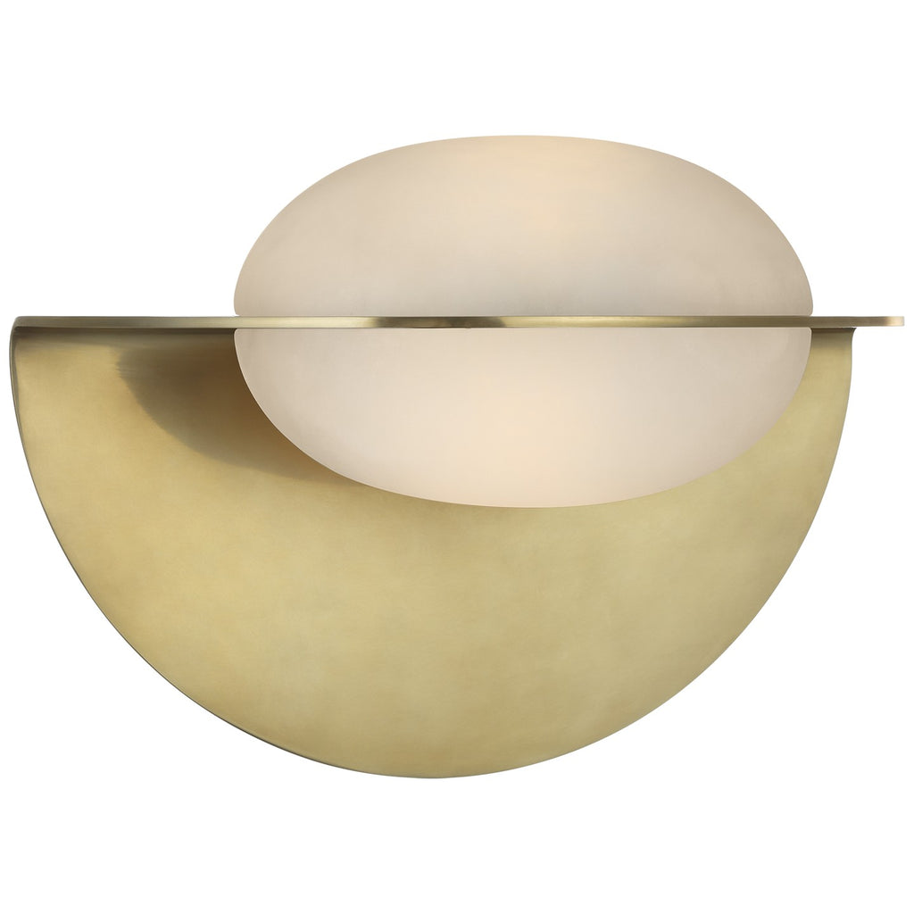 Visual Comfort Signature Canada - KW 2001AB-ALB - LED Wall Sconce - Fosse - Antique-Burnished Brass