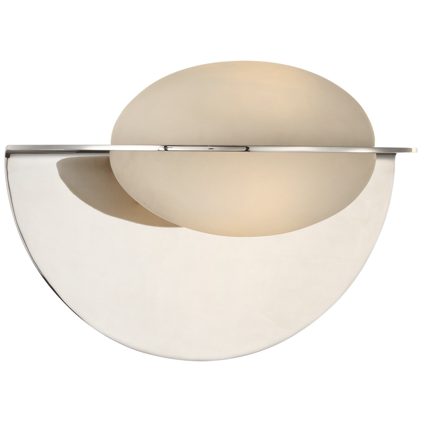 Visual Comfort Signature Canada - KW 2001PN-ALB - LED Wall Sconce - Fosse - Polished Nickel