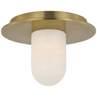 Visual Comfort Signature Canada - KW 4005AB-ALB - LED Flush Mount - Fosse - Antique-Burnished Brass