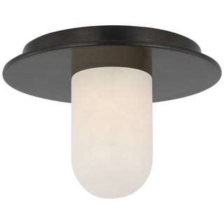 Visual Comfort Signature Canada - KW 4005BZ-ALB - LED Flush Mount - Fosse - Bronze