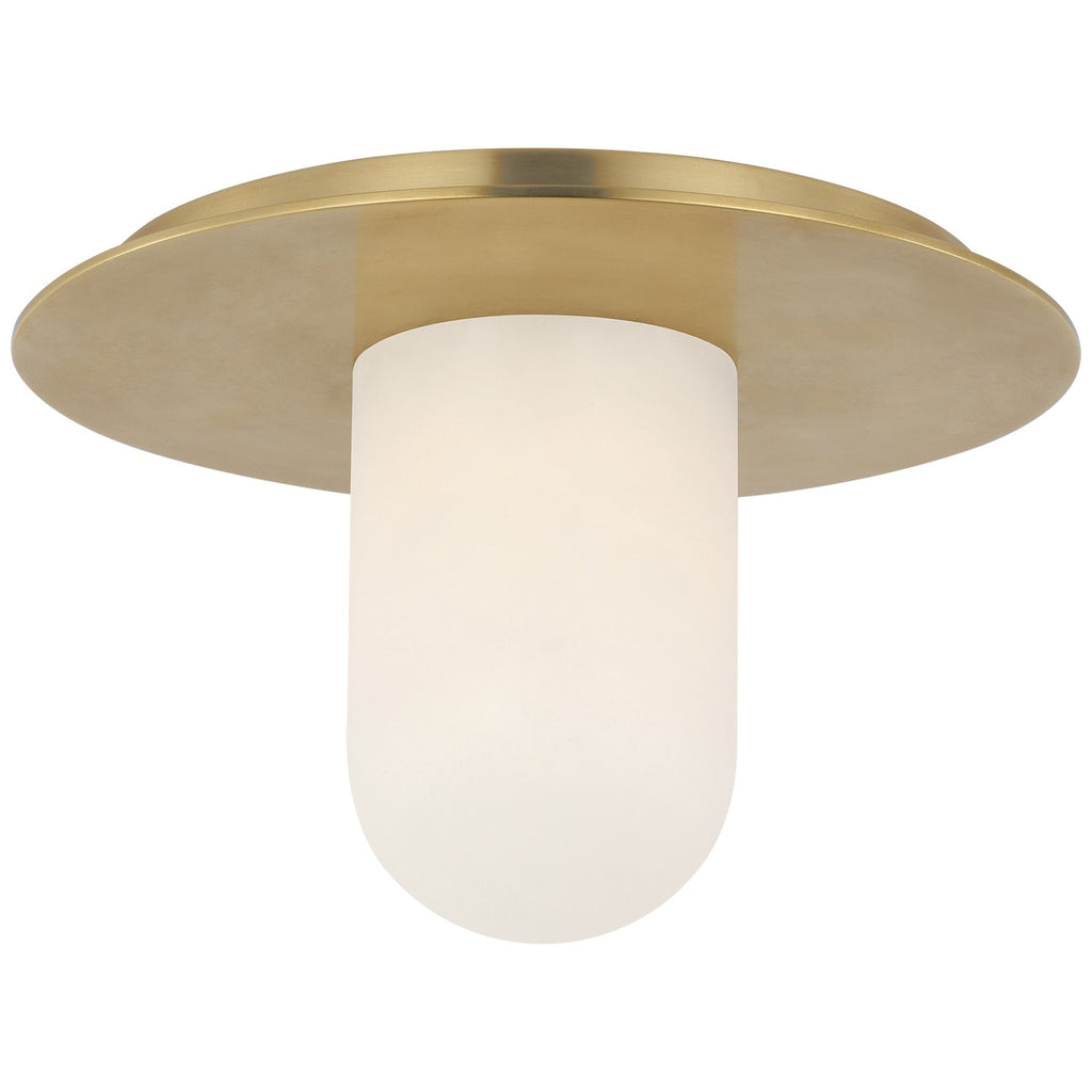 Visual Comfort Signature Canada - KW 4006AB-ALB - LED Flush Mount - Fosse - Antique-Burnished Brass