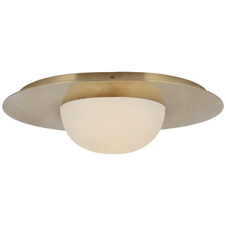 Visual Comfort Signature Canada - KW 4007AB-ALB - LED Flush Mount - Fosse - Antique-Burnished Brass