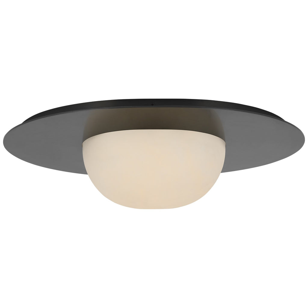Visual Comfort Signature Canada - KW 4008BZ-ALB - LED Flush Mount - Fosse - Bronze