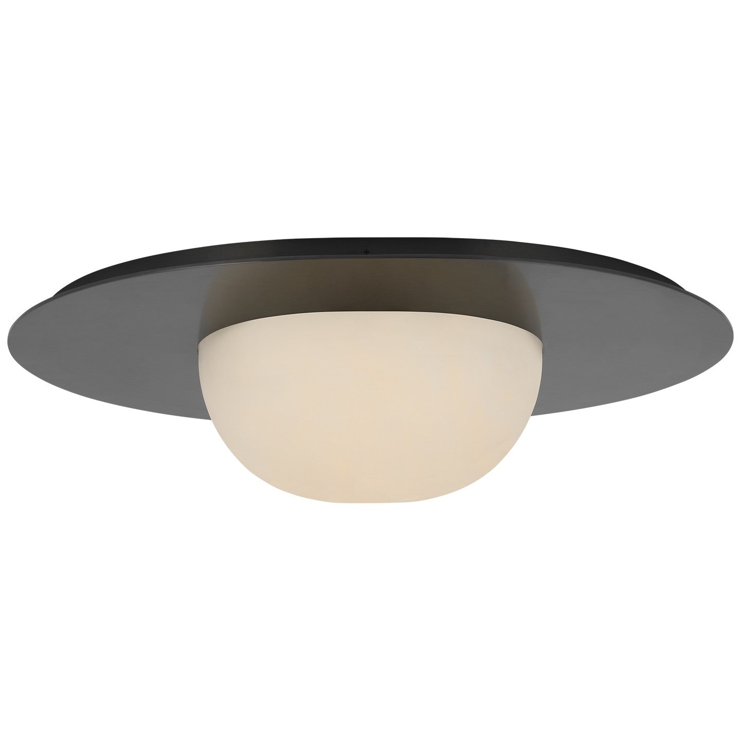 Visual Comfort Signature Canada - KW 4008BZ-ALB - LED Flush Mount - Fosse - Bronze