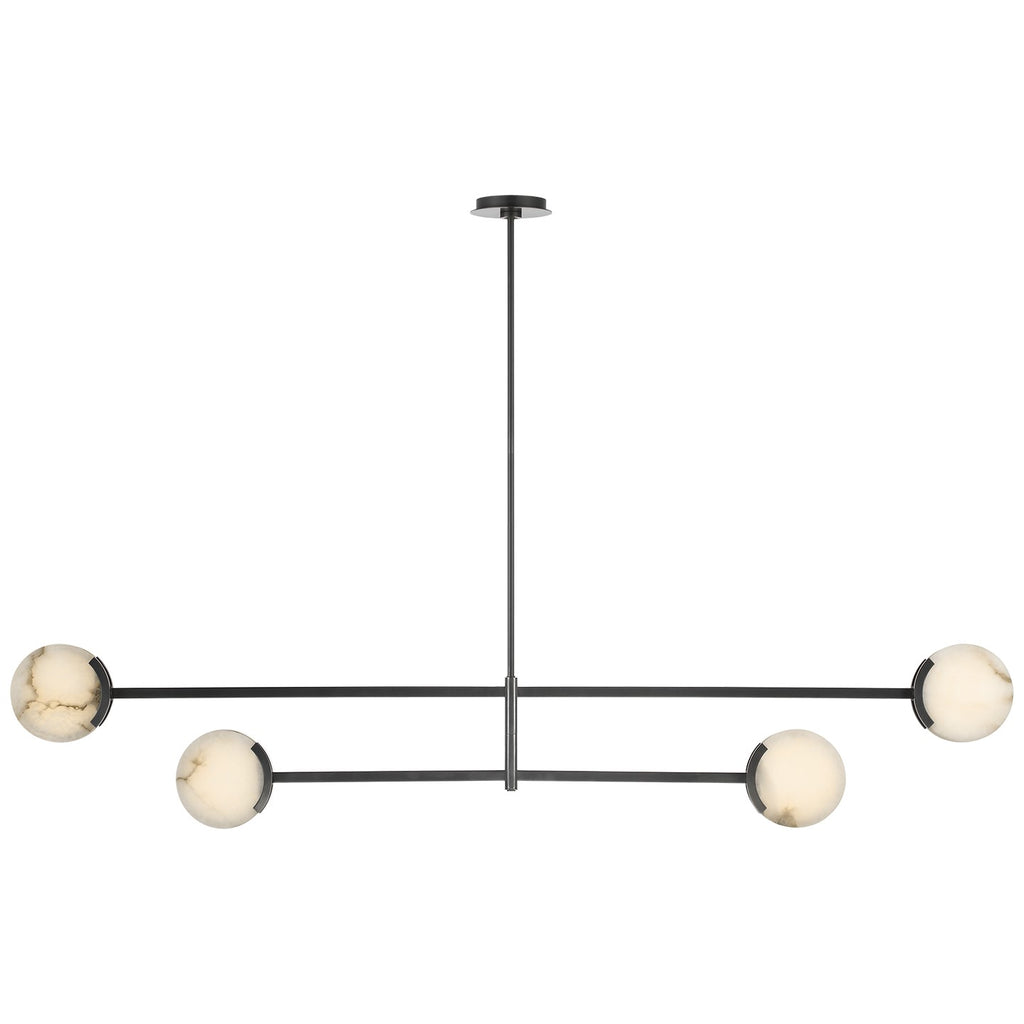 Visual Comfort Signature Canada - KW 5608BZ-ALB - LED Chandelier - Melange - Bronze
