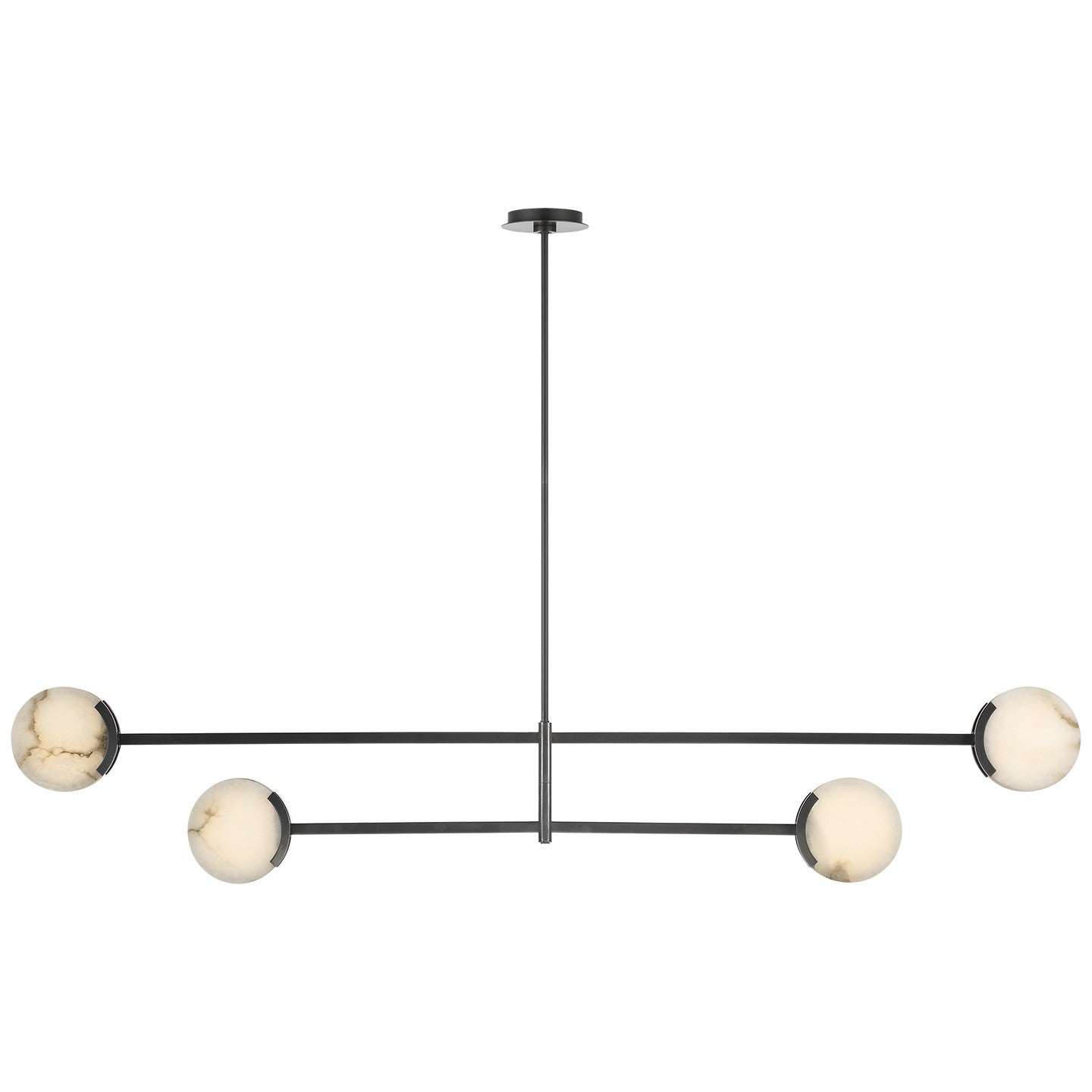 Visual Comfort Signature Canada - KW 5608BZ-ALB - LED Chandelier - Melange - Bronze