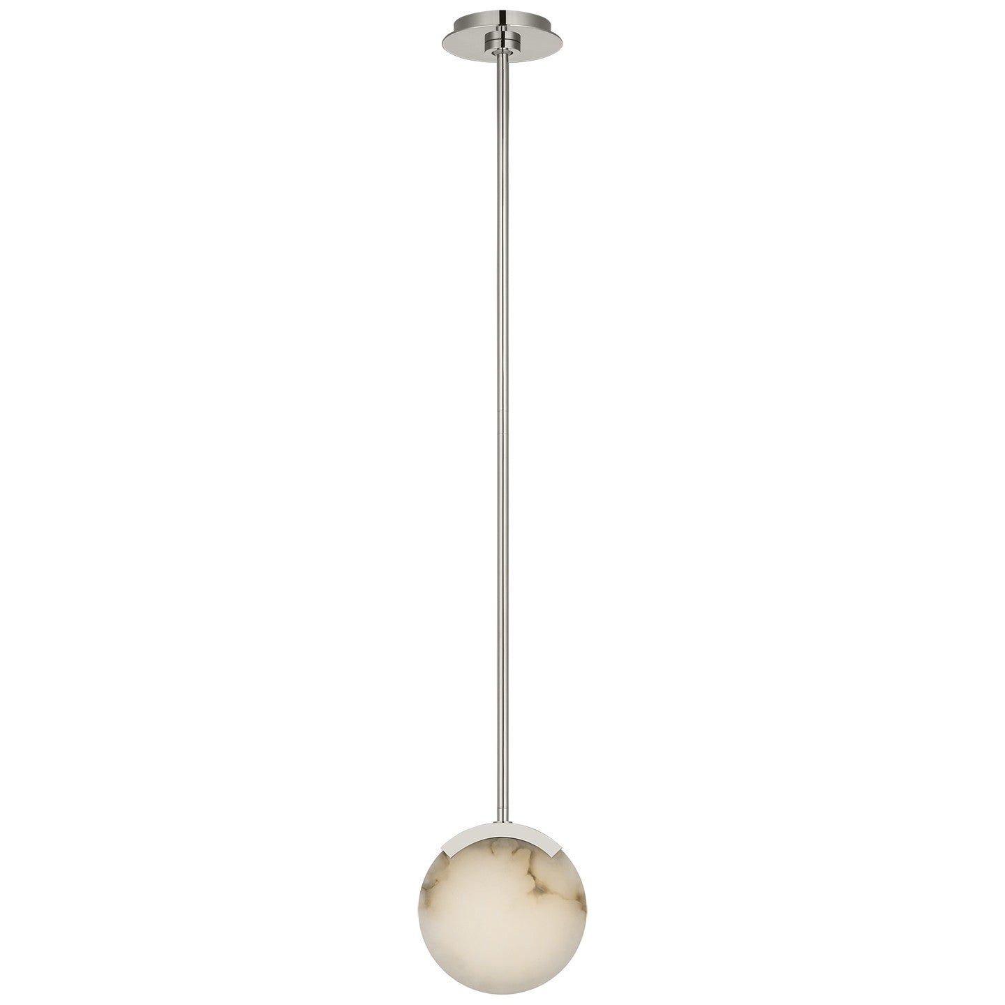 Visual Comfort Signature Canada - KW 5611PN-ALB - LED Pendant - Melange - Polished Nickel