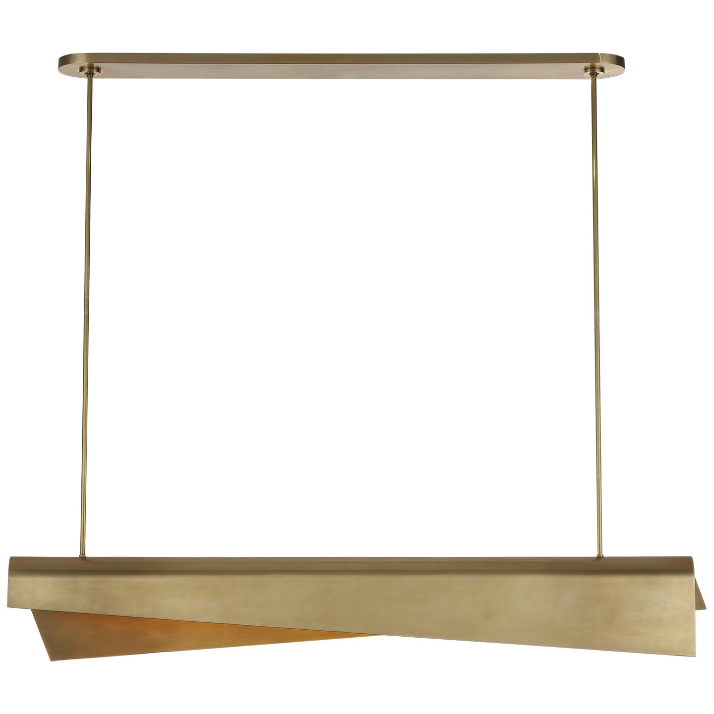 Visual Comfort Signature Canada - KW 5633AB - LED Pendant - Piel - Antique-Burnished Brass