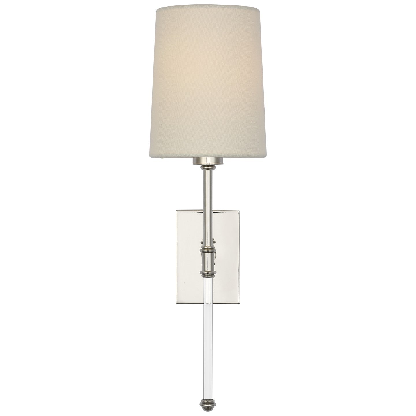 Visual Comfort Signature Canada - SK 2014PN-L - LED Wall Sconce - Camille - Polished Nickel