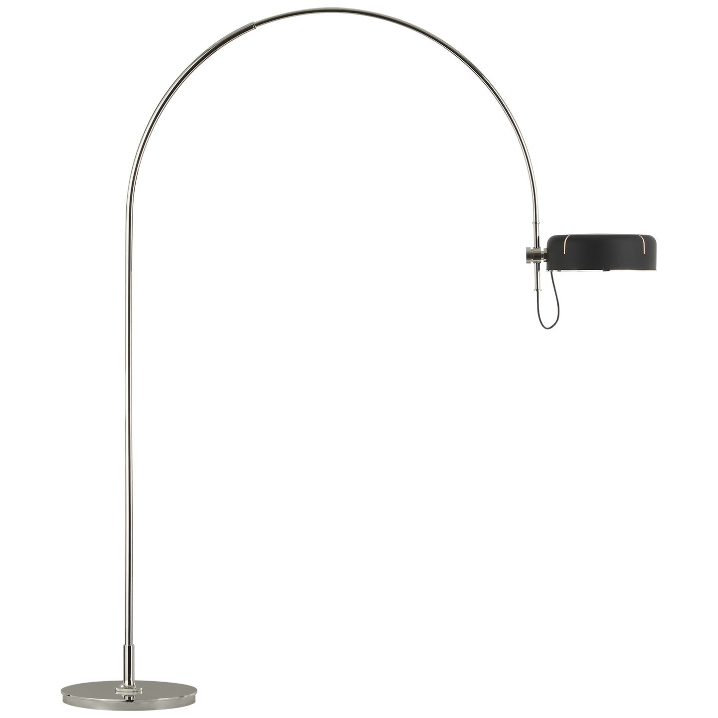 Visual Comfort Signature Canada - TOB 1132PN-BLK - LED Floor Lamp - Oso - Polished Nickel
