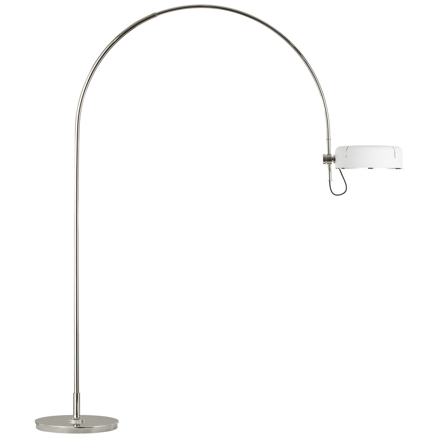 Visual Comfort Signature Canada - TOB 1132PN-WHT - LED Floor Lamp - Oso - Polished Nickel