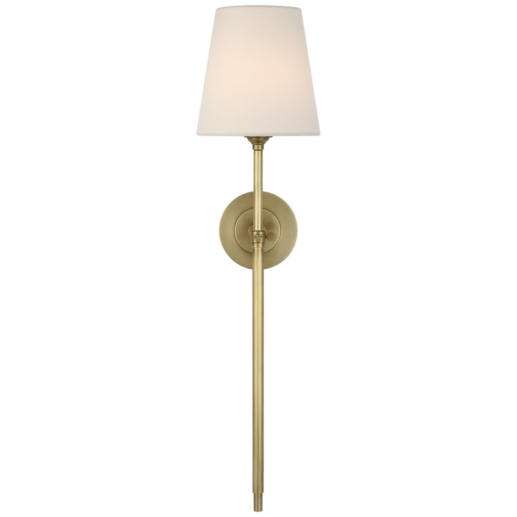 Visual Comfort Signature Canada - TOB 2044HAB-L-CL - LED Wall Sconce - Bryant - Hand-Rubbed Antique Brass