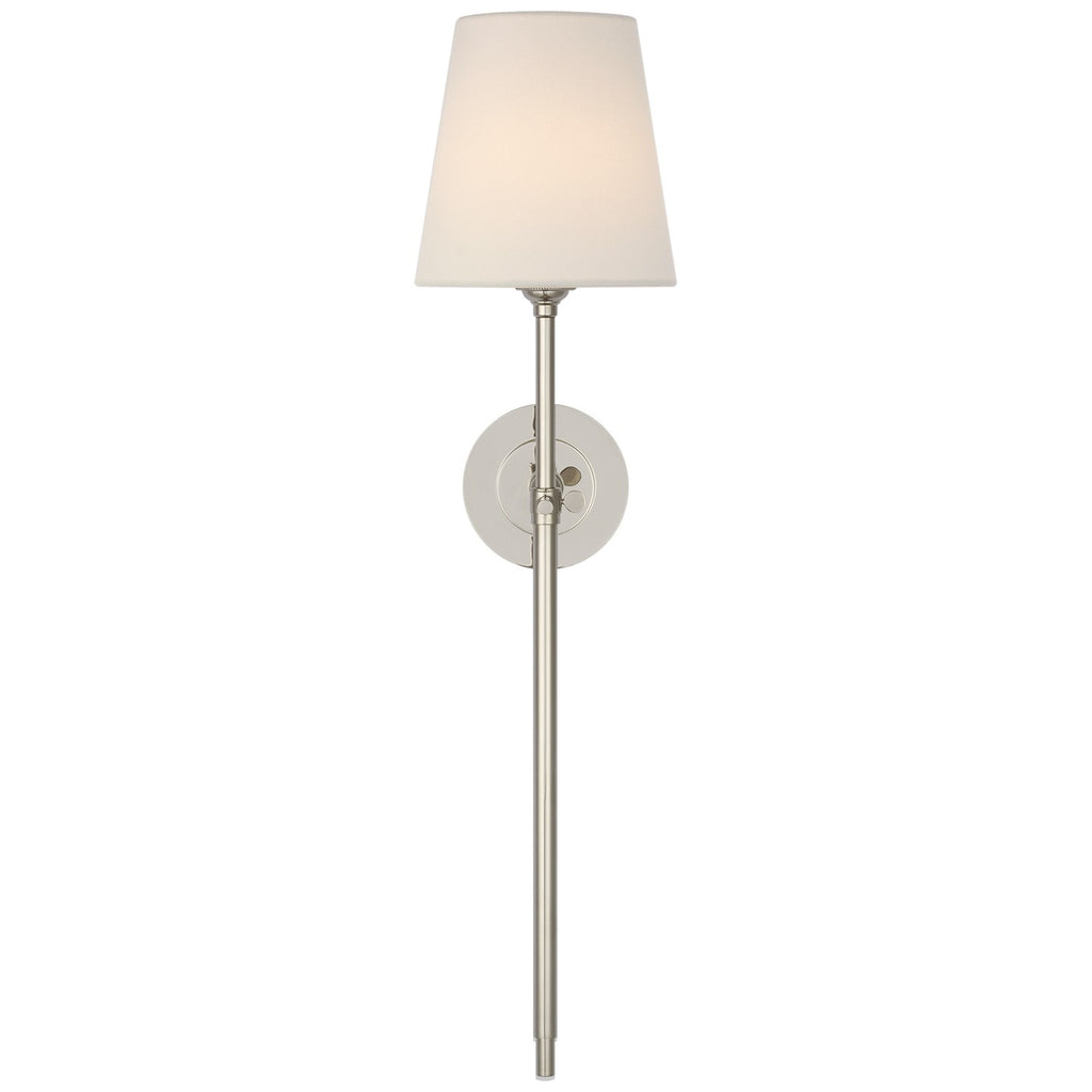 Visual Comfort Signature Canada - TOB 2044PN-L-CL - LED Wall Sconce - Bryant - Polished Nickel