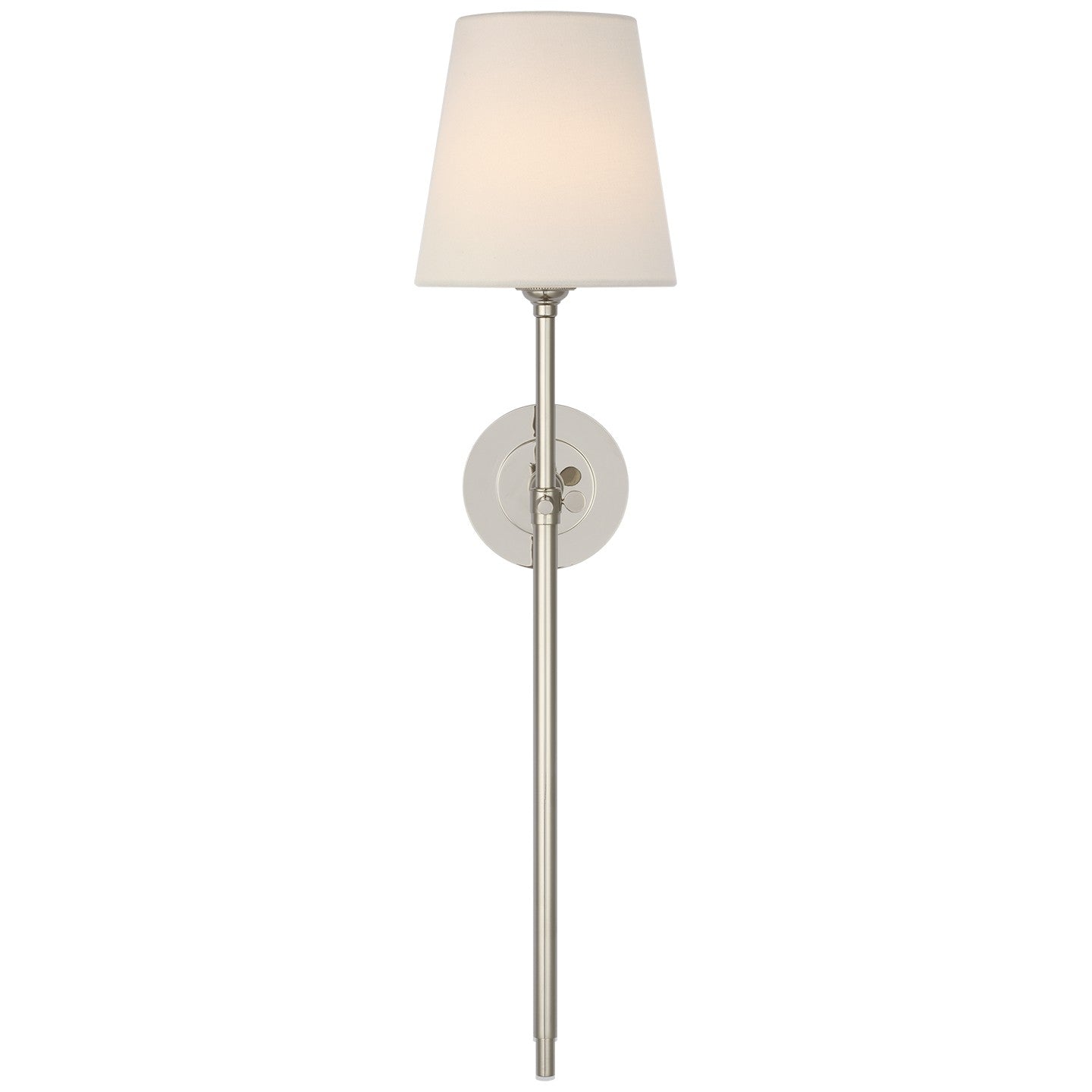Visual Comfort Signature Canada - TOB 2044PN-L-CL - LED Wall Sconce - Bryant - Polished Nickel