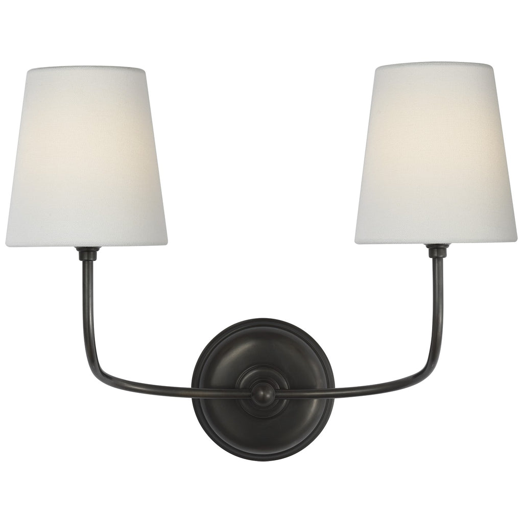 Visual Comfort Signature Canada - TOB 2088BZ-L-CL - LED Wall Sconce - Vendome - Bronze