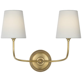 Visual Comfort Signature Canada - TOB 2088HAB-L-CL - LED Wall Sconce - Vendome - Hand-Rubbed Antique Brass
