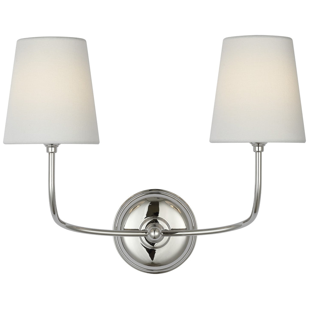 Visual Comfort Signature Canada - TOB 2088PN-L-CL - LED Wall Sconce - Vendome - Polished Nickel