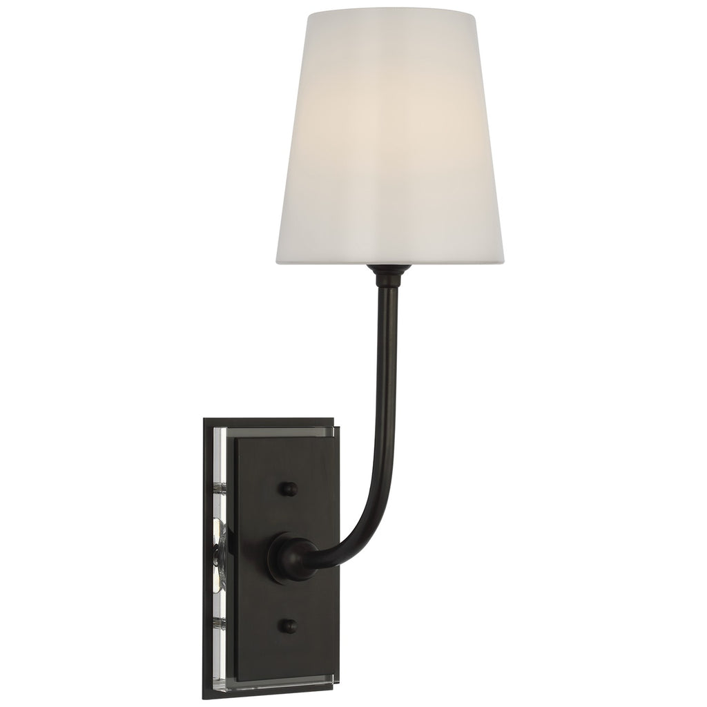 Visual Comfort Signature Canada - TOB 2189BZ-WG-CL - LED Wall Sconce - Hulton - Bronze