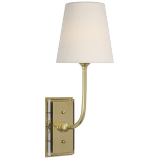Visual Comfort Signature Canada - TOB 2189HAB-L-CL - LED Wall Sconce - Hulton - Hand-Rubbed Antique Brass
