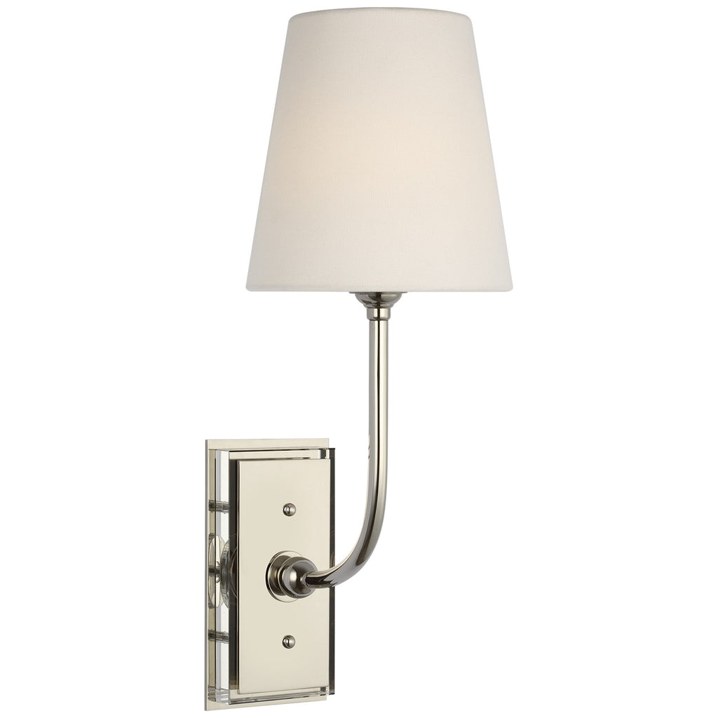 Visual Comfort Signature Canada - TOB 2189PN-L-CL - LED Wall Sconce - Hulton - Polished Nickel