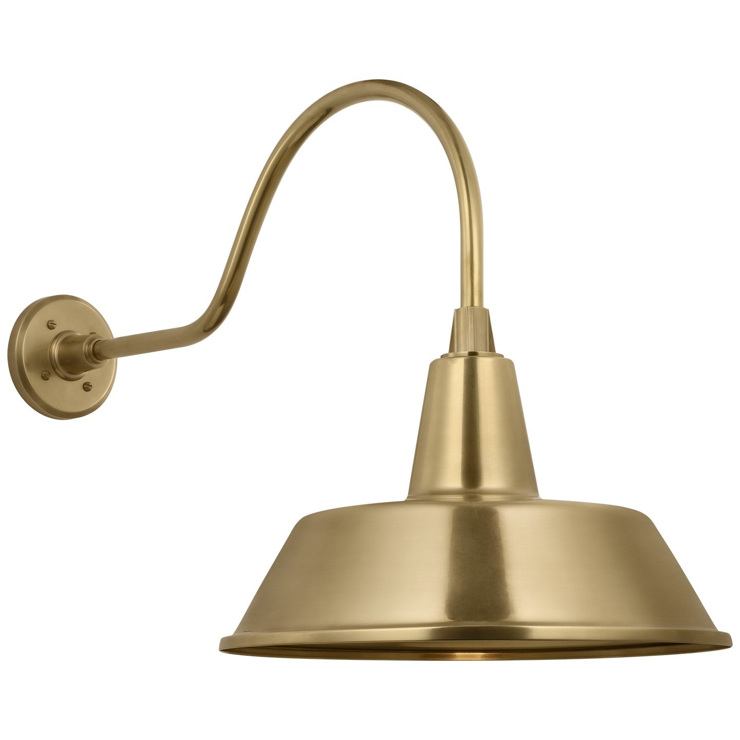 Visual Comfort Signature Canada - TOB 2802HAB/S2-HAB - LED Barn Light - Academy Barn Light - Hand-Rubbed Antique Brass
