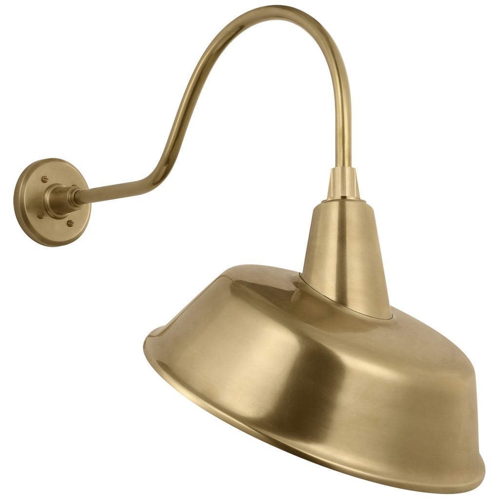 Visual Comfort Signature Canada - TOB 2802HAB/S4-HAB - LED Barn Light - Academy Barn Light - Hand-Rubbed Antique Brass