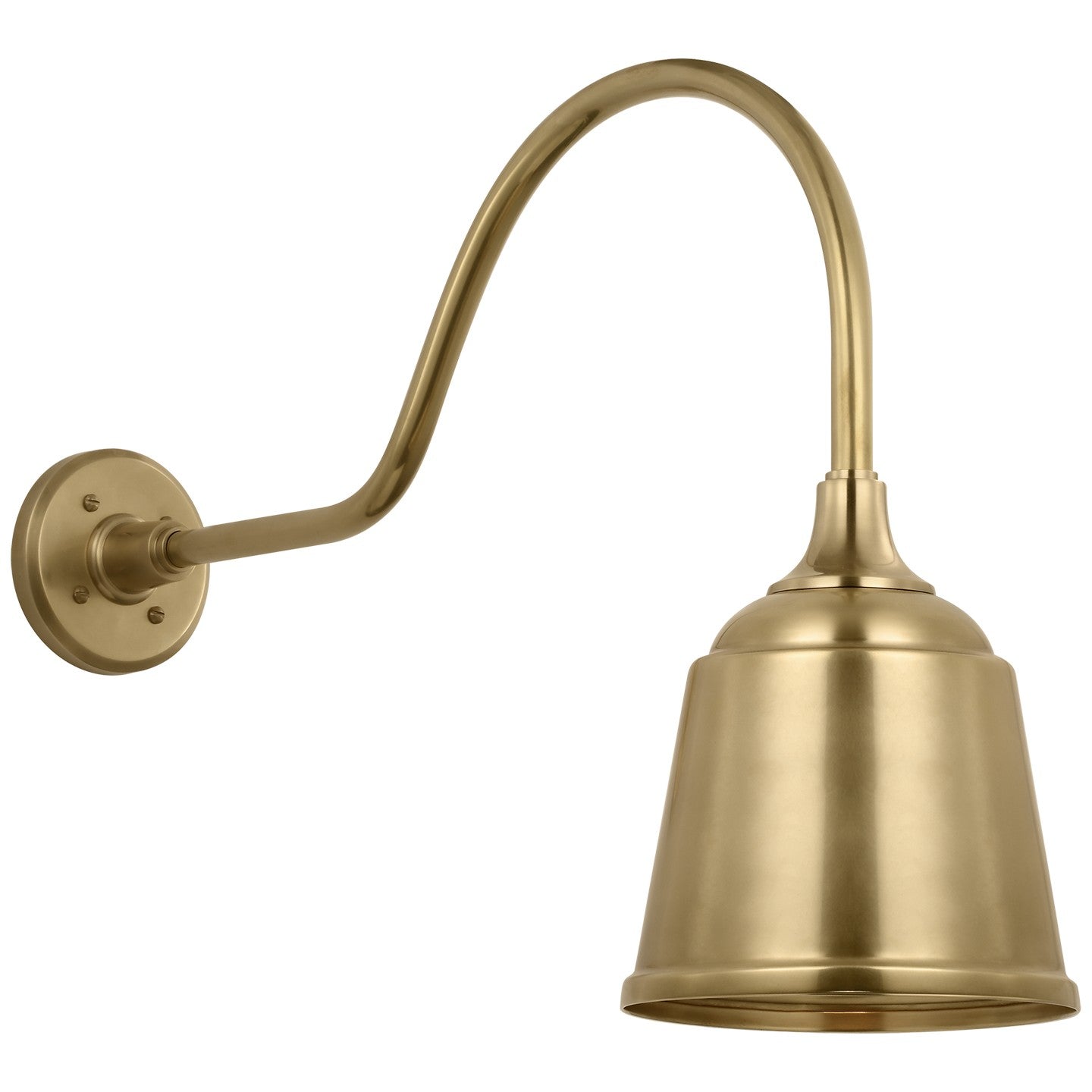 Visual Comfort Signature Canada - TOB 2802HAB/S5-HAB - LED Barn Light - Academy Barn Light - Hand-Rubbed Antique Brass