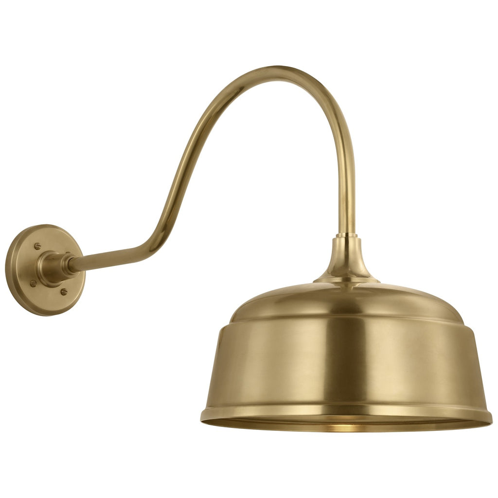 Visual Comfort Signature Canada - TOB 2802HAB/S6-HAB - LED Barn Light - Academy Barn Light - Hand-Rubbed Antique Brass
