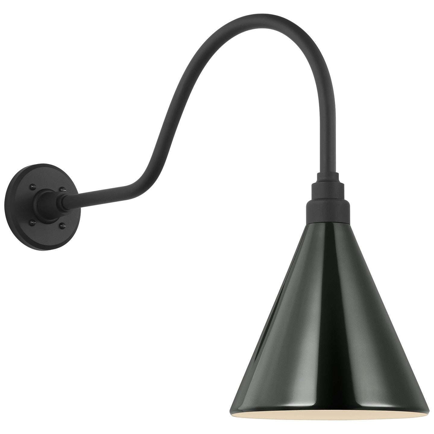 Visual Comfort Signature Canada - TOB 2802MBK/S10-G - LED Barn Light - Academy Barn Light - Matte Black