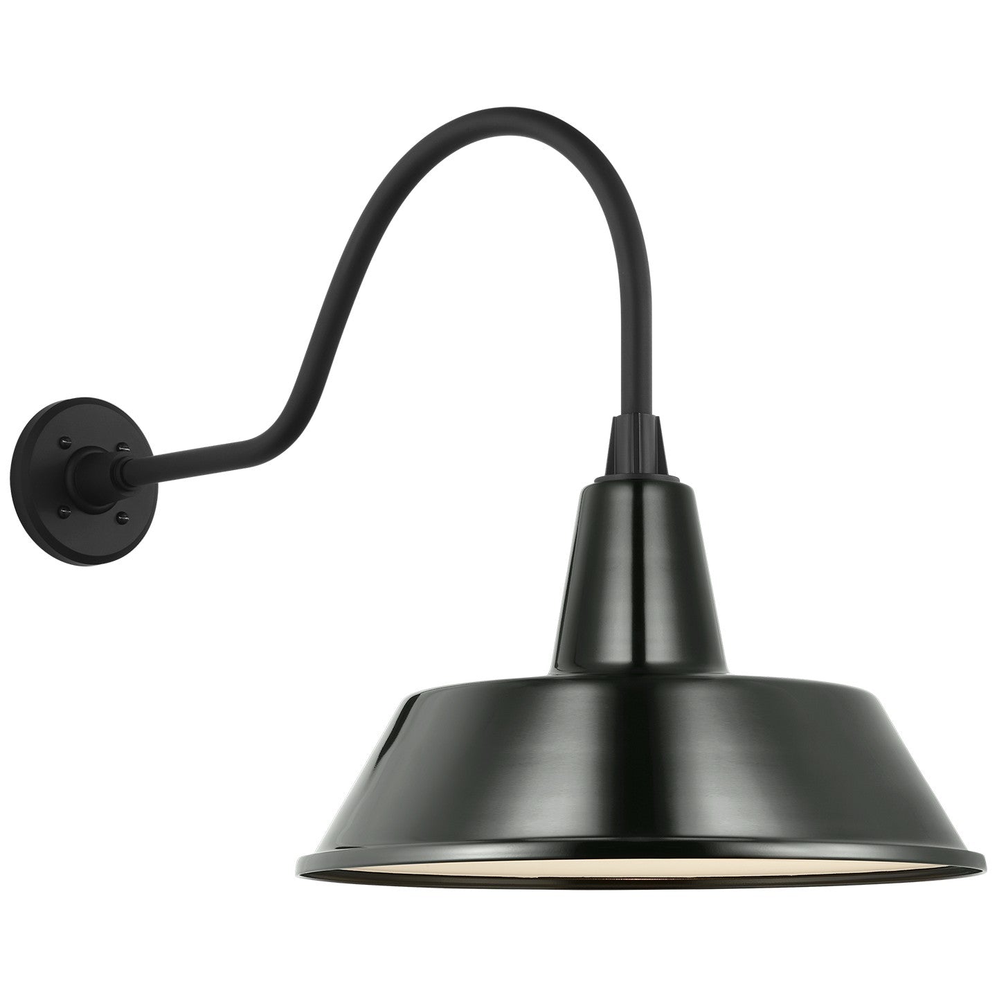 Visual Comfort Signature Canada - TOB 2802MBK/S2-G - LED Barn Light - Academy Barn Light - Matte Black