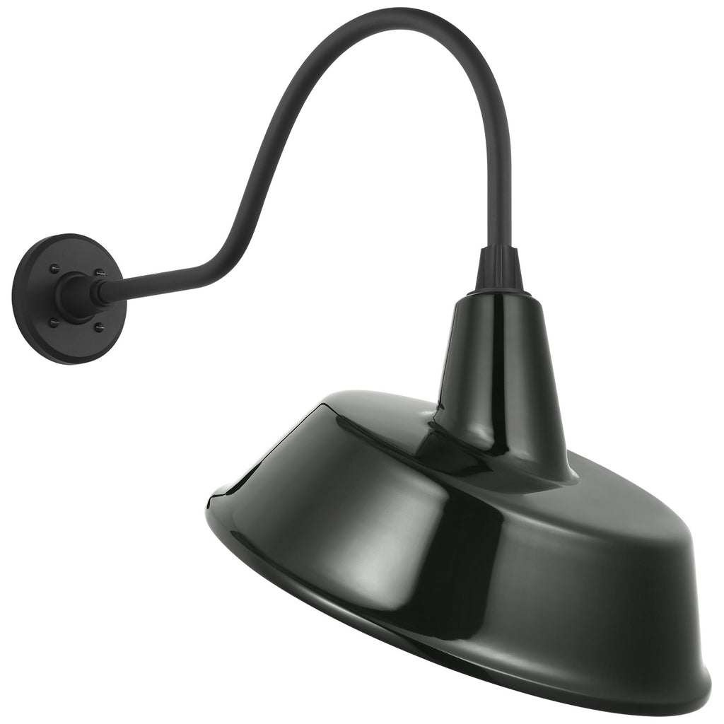 Visual Comfort Signature Canada - TOB 2802MBK/S4-G - LED Barn Light - Academy Barn Light - Matte Black