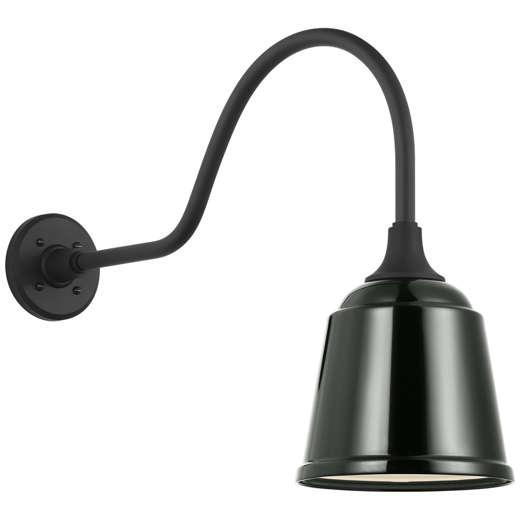 Visual Comfort Signature Canada - TOB 2802MBK/S5-G - LED Barn Light - Academy Barn Light - Matte Black