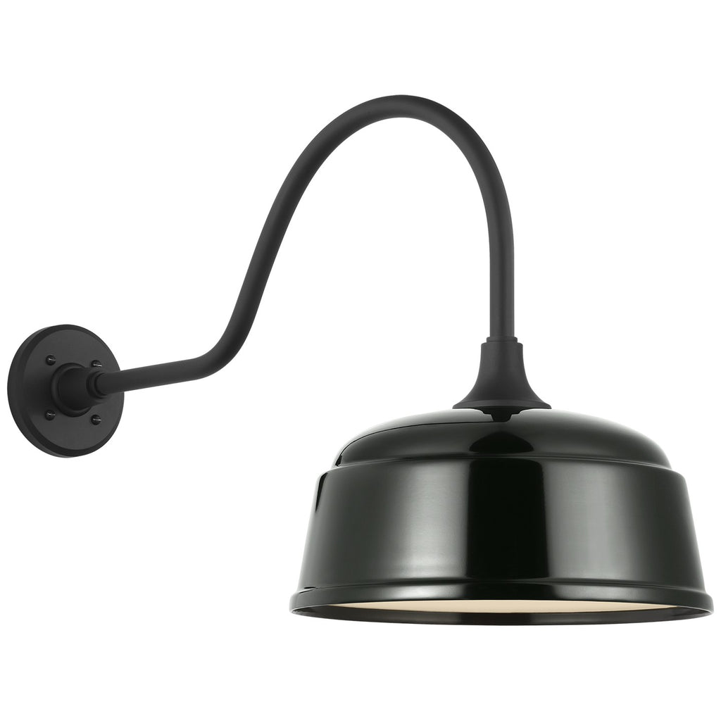 Visual Comfort Signature Canada - TOB 2802MBK/S6-G - LED Barn Light - Academy Barn Light - Matte Black
