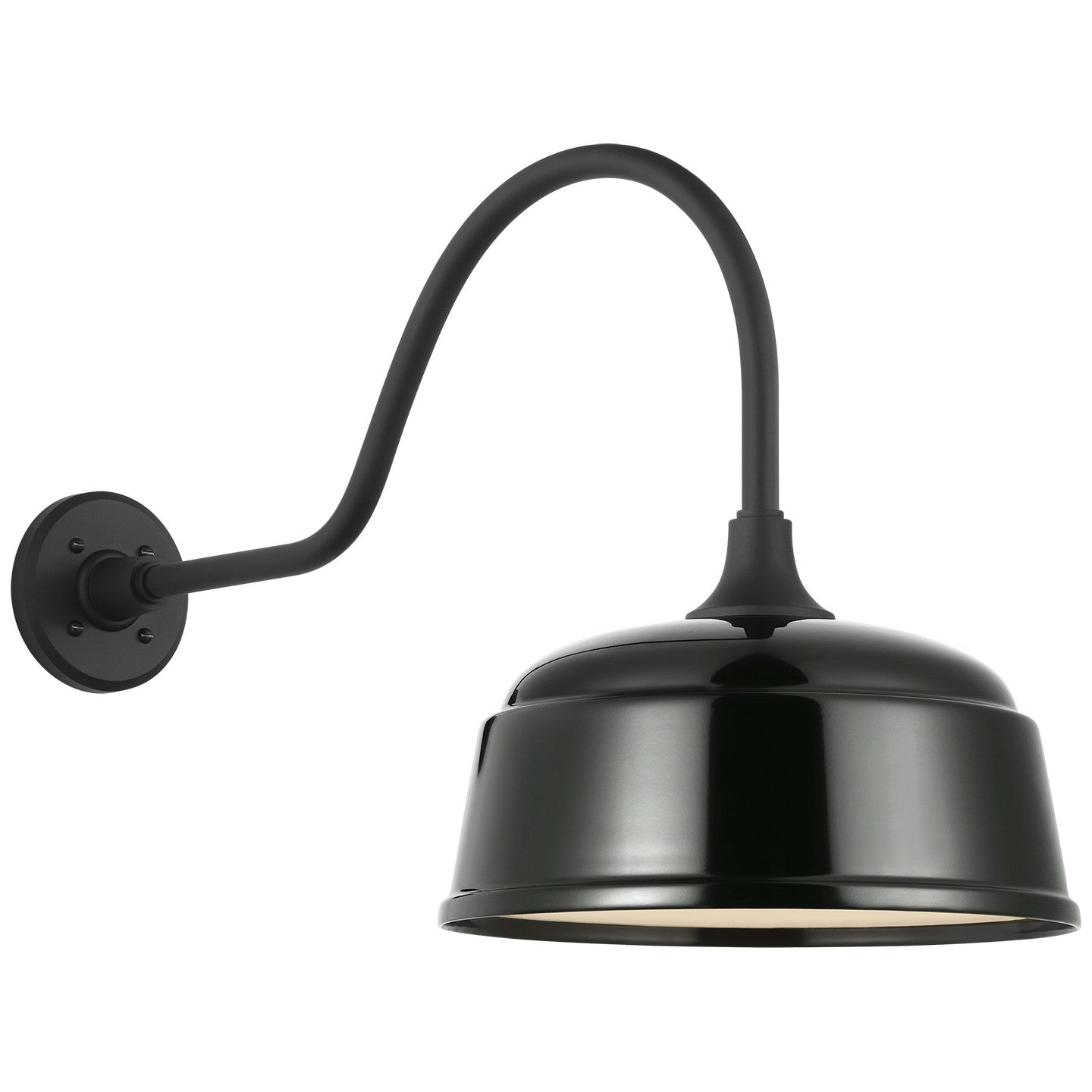 Visual Comfort Signature Canada - TOB 2802MBK/S6-G - LED Barn Light - Academy Barn Light - Matte Black
