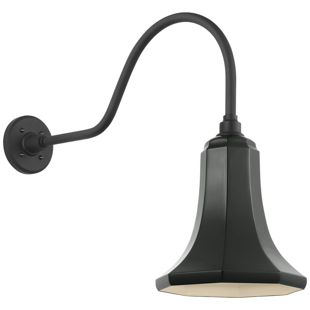 Visual Comfort Signature Canada - TOB 2802MBK/S9-G - LED Barn Light - Academy Barn Light - Matte Black