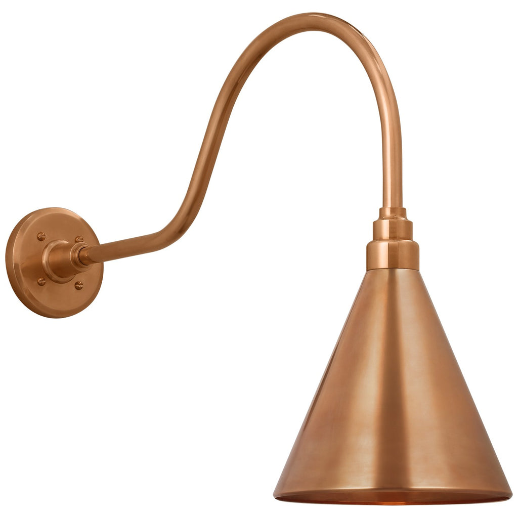 Visual Comfort Signature Canada - TOB 2802SC/S10-SC - LED Barn Light - Academy Barn Light - Soft Copper