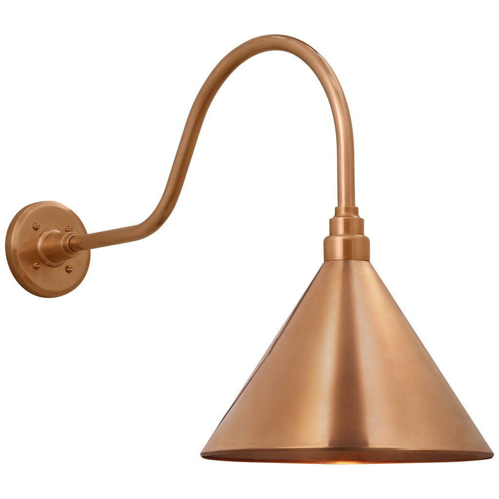 Visual Comfort Signature Canada - TOB 2802SC/S11-SC - LED Barn Light - Academy Barn Light - Soft Copper