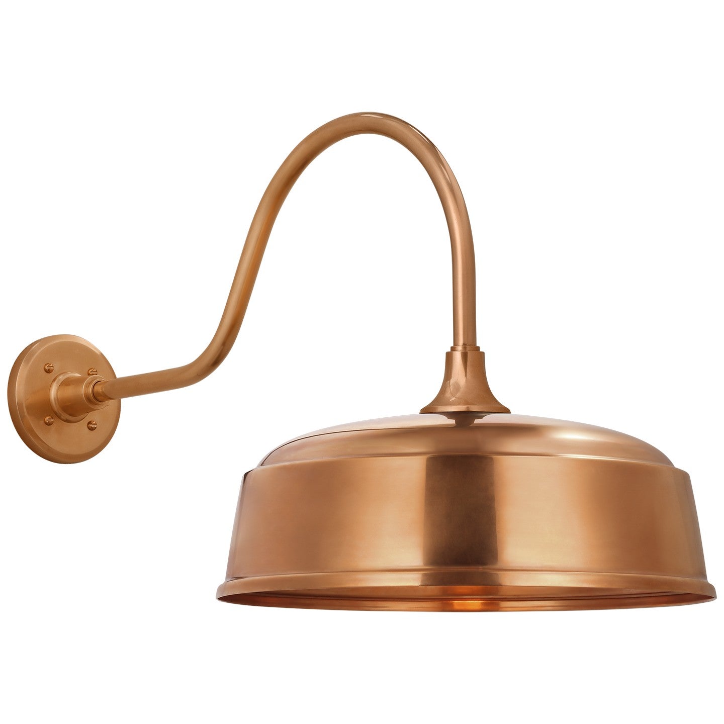 Visual Comfort Signature Canada - TOB 2802SC/S7-SC - LED Barn Light - Academy Barn Light - Soft Copper