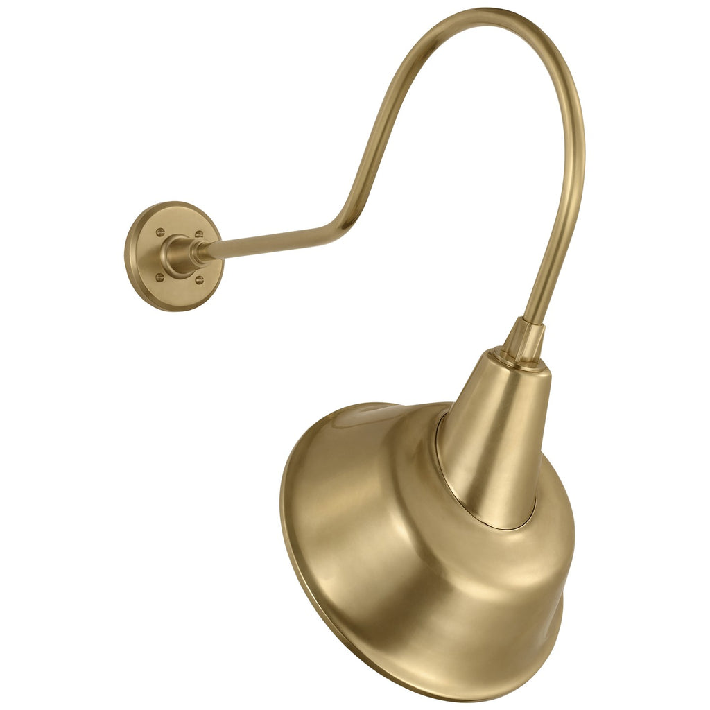 Visual Comfort Signature Canada - TOB 2803HAB/S3-HAB - LED Barn Light - Academy Barn Light - Hand-Rubbed Antique Brass