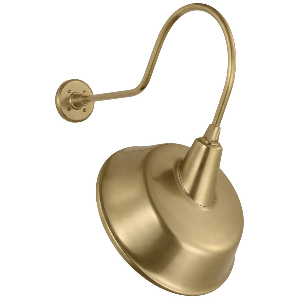 Visual Comfort Signature Canada - TOB 2803HAB/S4-HAB - LED Barn Light - Academy Barn Light - Hand-Rubbed Antique Brass