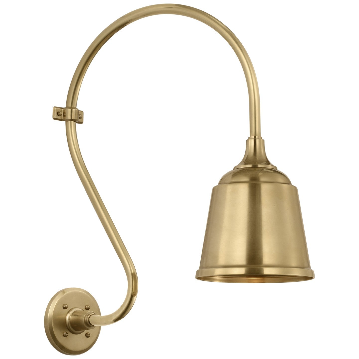 Visual Comfort Signature Canada - TOB 2804HAB/S5-HAB - LED Barn Light - Academy Barn Light - Hand-Rubbed Antique Brass