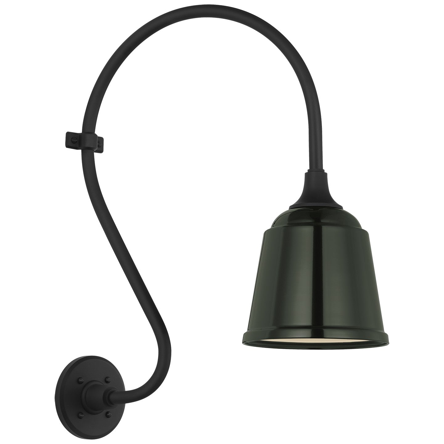 Visual Comfort Signature Canada - TOB 2804MBK/S5-G - LED Barn Light - Academy Barn Light - Matte Black