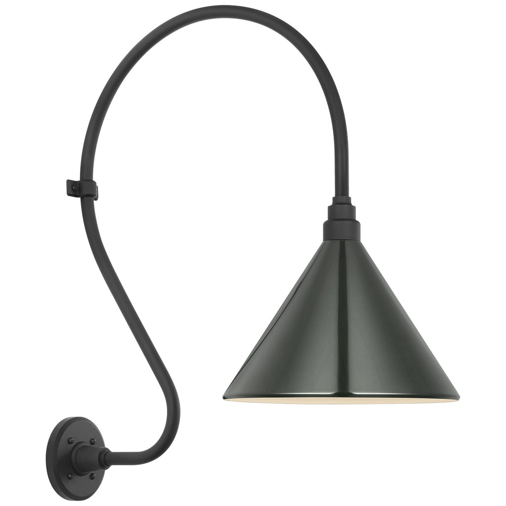Visual Comfort Signature Canada - TOB 2805MBK/S11-G - LED Barn Light - Academy Barn Light - Matte Black