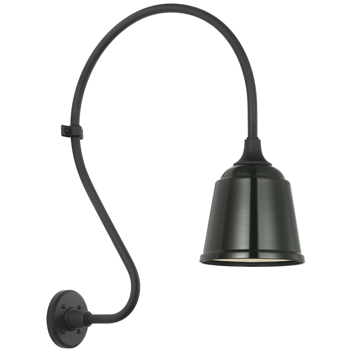 Visual Comfort Signature Canada - TOB 2805MBK/S5-G - LED Barn Light - Academy Barn Light - Matte Black