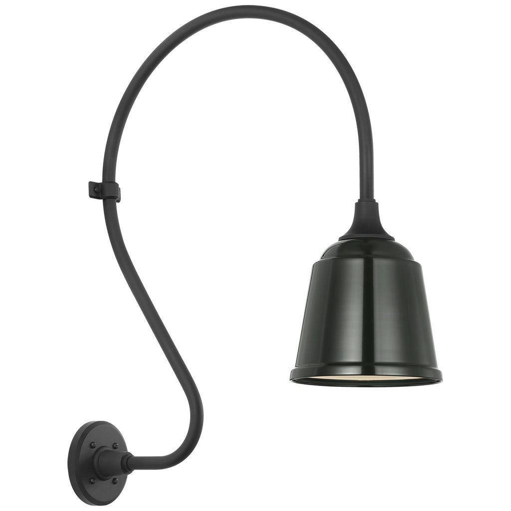 Visual Comfort Signature Canada - TOB 2805MBK/S5-G - LED Barn Light - Academy Barn Light - Matte Black