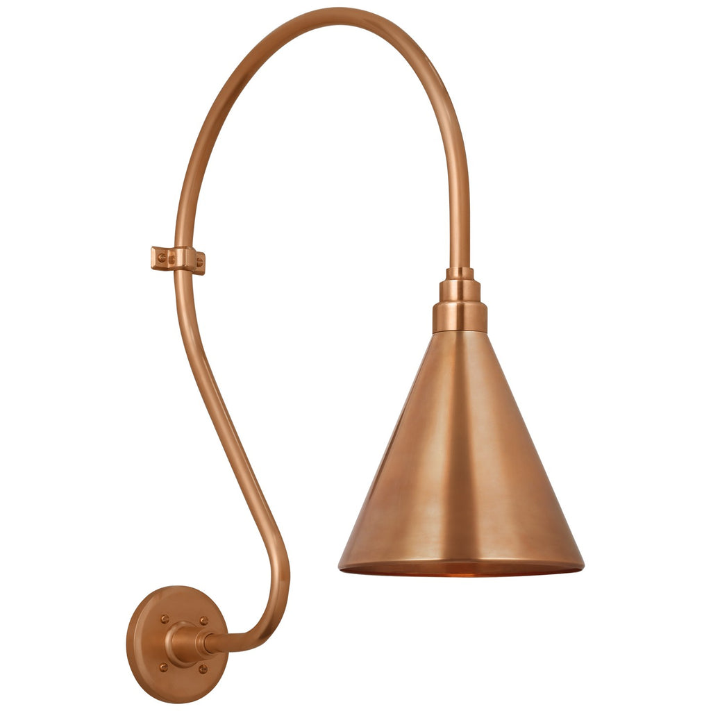 Visual Comfort Signature Canada - TOB 2805SC/S10-SC - LED Barn Light - Academy Barn Light - Soft Copper