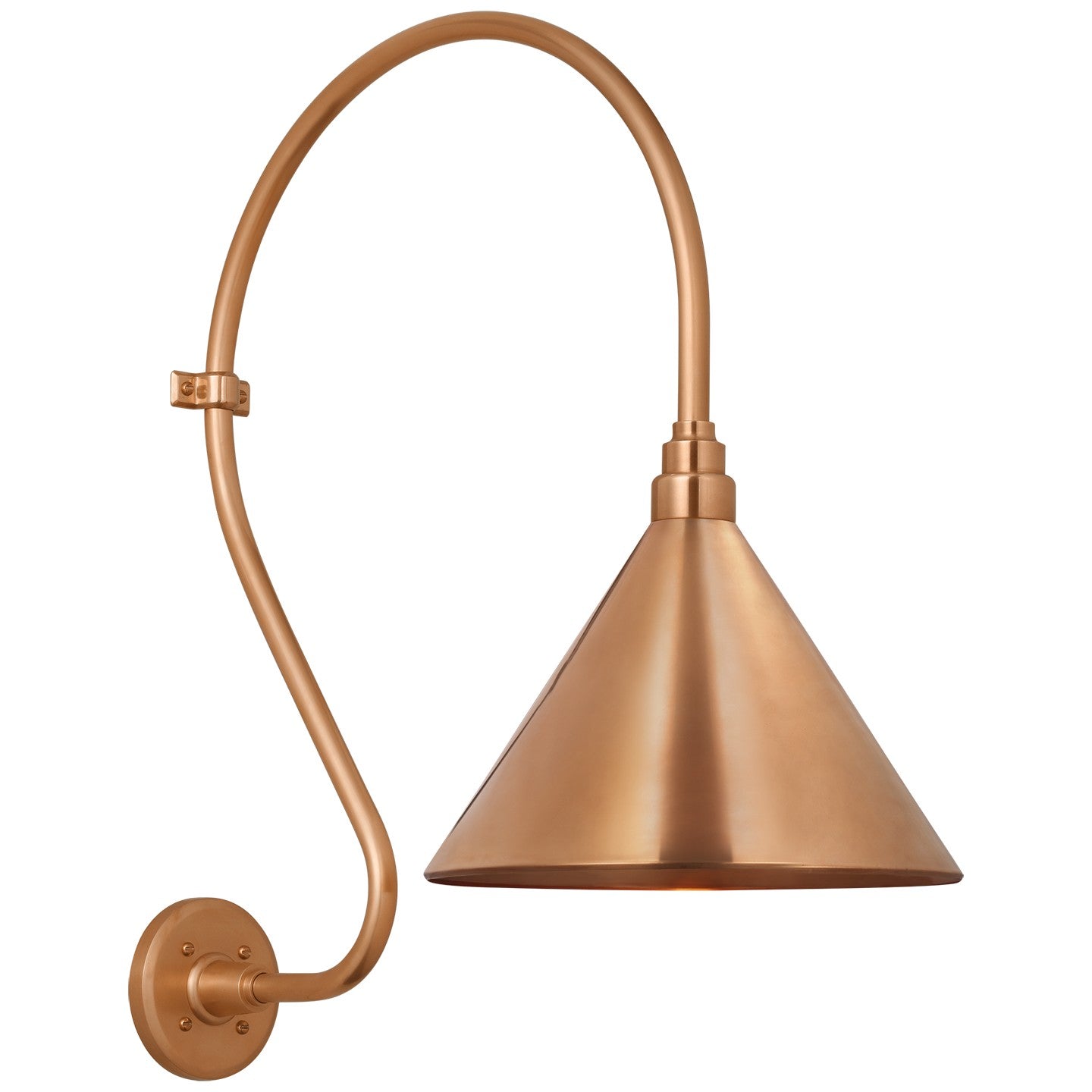 Visual Comfort Signature Canada - TOB 2805SC/S11-SC - LED Barn Light - Academy Barn Light - Soft Copper