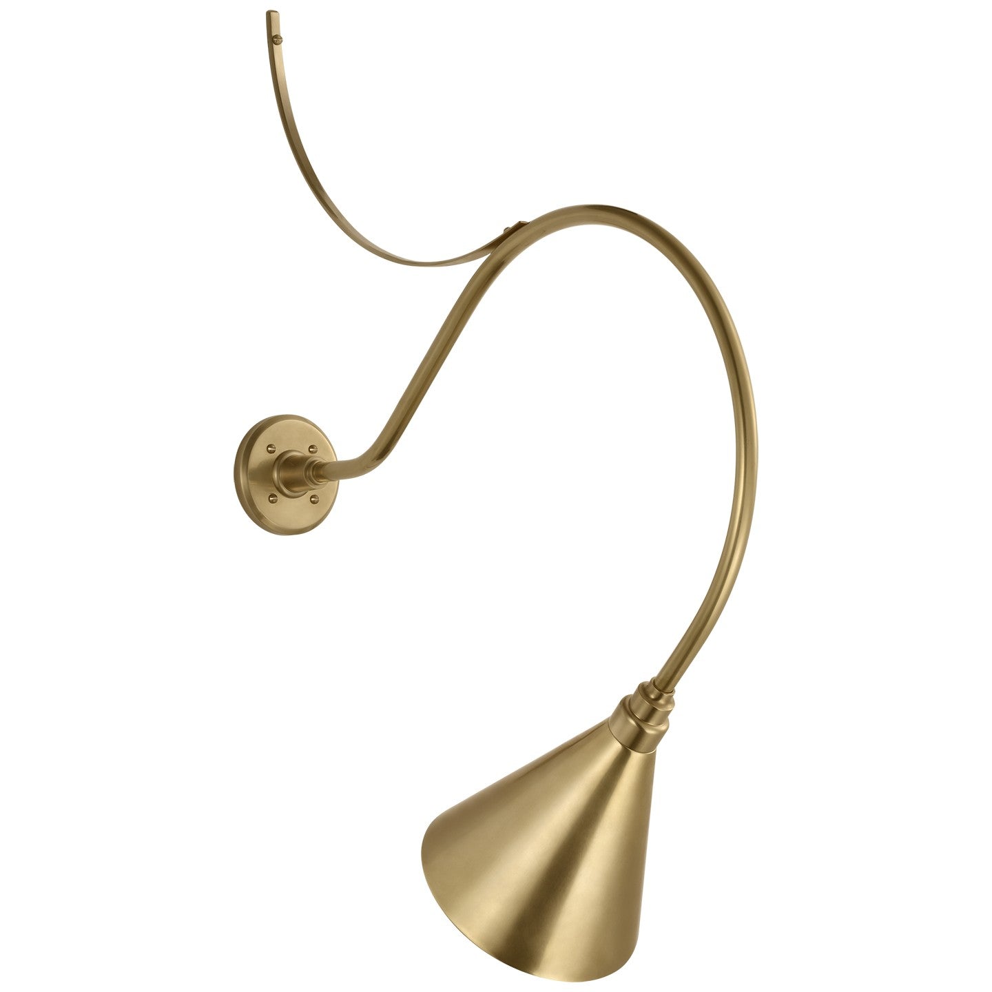 Visual Comfort Signature Canada - TOB 2806HAB/S10-HAB - LED Barn Light - Academy Barn Light - Hand-Rubbed Antique Brass