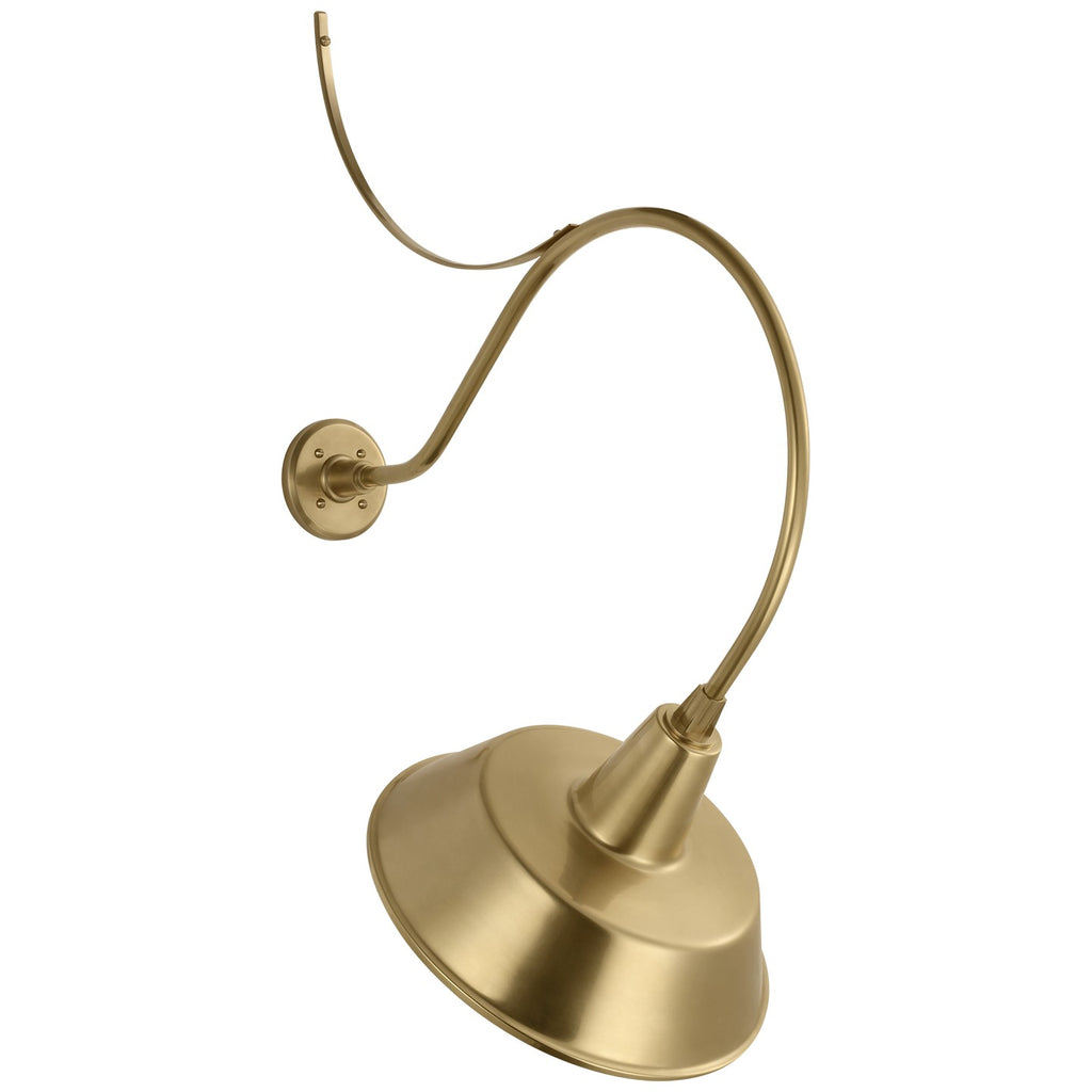 Visual Comfort Signature Canada - TOB 2806HAB/S2-HAB - LED Barn Light - Academy Barn Light - Hand-Rubbed Antique Brass