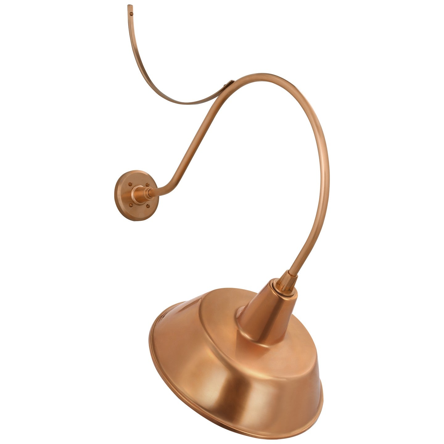 Visual Comfort Signature Canada - TOB 2806SC/S2-SC - LED Barn Light - Academy Barn Light - Soft Copper